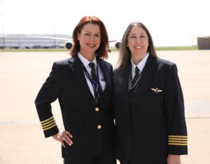 737 Captains Dorothea Flockenhaus and Deanna Stack Take Flight with Atlas Air's All-Women Crew on International Women’s Day in Celebration of Women in Aviation
