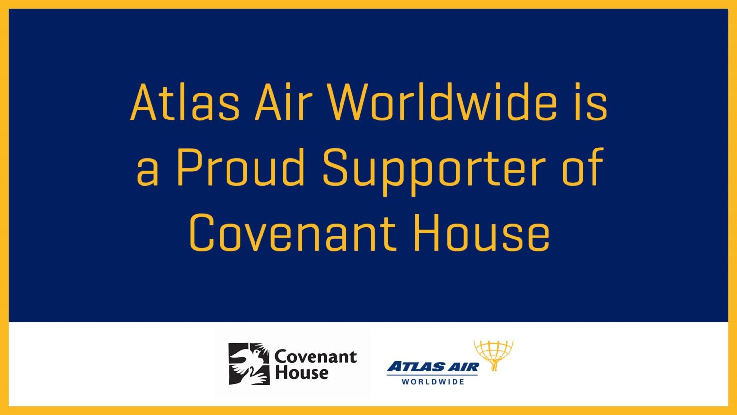 Atlas Steps Up to Help Covenant House Change the Lives of Homeless Youth
