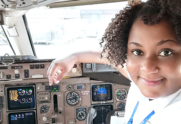 First Officer Phyllis Manoah