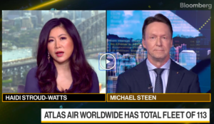 Exclusive Bloomberg Daybreak Asia Interview with Atlas Air Worldwide's Michael Steen to Discuss Outlook for Air Cargo