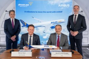Atlas Air Worldwide Places Landmark Order for 20 Airbus A350F Aircraft
